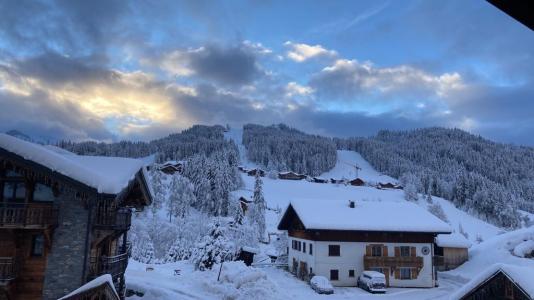 Ski verhuur Appartement 3 kamers 4 personen - Résidence Florière - Les Gets - Buiten winter