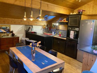 Ski verhuur Appartement 3 kamers 4 personen - Résidence Florière - Les Gets - Keukenblok