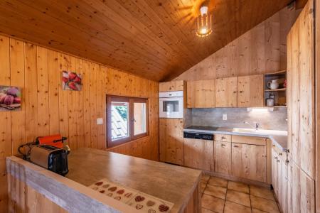 Location au ski Appartement 4 pièces mezzanine 8 personnes (32) - Résidence Forge - Les Gets - Séjour