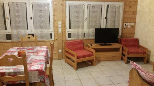 Rent in ski resort Studio mezzanine 4 people - Résidence Forge - Les Gets - Living room