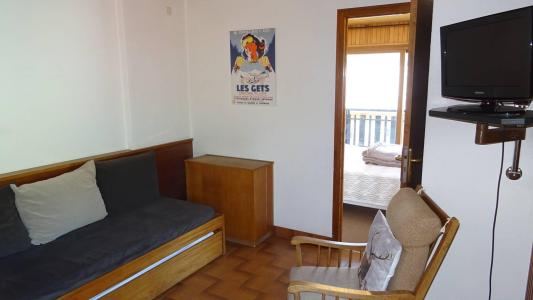 Rent in ski resort 2 room apartment 4 people (152) - Résidence Galaxy  - Les Gets - Living room