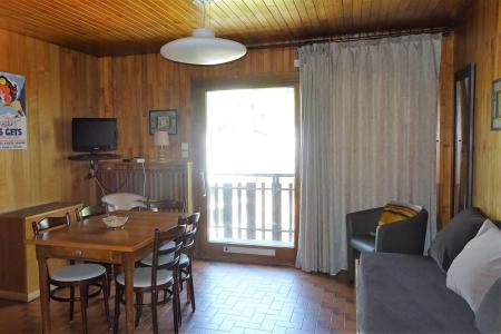 Ski verhuur Appartement 2 kamers 4 personen (147) - Résidence Galaxy  - Les Gets - Woonkamer