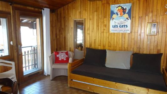 Location au ski Appartement 2 pièces 4 personnes (155) - Résidence Galaxy  - Les Gets - Séjour