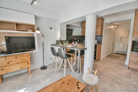 Rent in ski resort 2 room apartment 4 people (149) - Résidence Grizzli - Les Gets - Living room