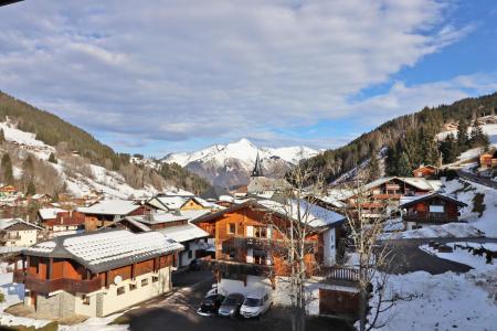 Rent in ski resort 3 room apartment 7 people - Résidence l'Orée des Pistes - Les Gets - Winter outside