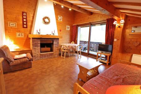 Rent in ski resort Studio 4 people - Résidence l'Orée des Pistes - Les Gets - Living room