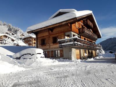 Rent in ski resort Résidence la Sapinière - Les Gets - Winter outside