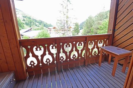 Rent in ski resort 3 room duplex apartment 5 people (71) - Résidence Le Lion d'Or - Les Gets - Balcony