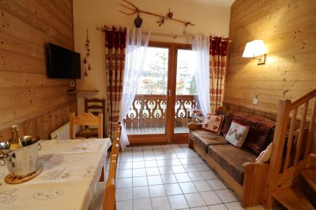 Rent in ski resort 3 room duplex apartment 5 people (71) - Résidence Le Lion d'Or - Les Gets - Living room