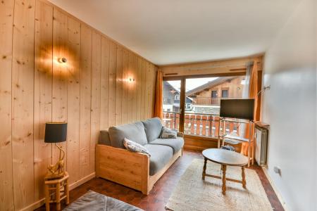 Rent in ski resort 2 room apartment 5 people (2103) - Résidence Le Mont Caly - Les Gets - Living room