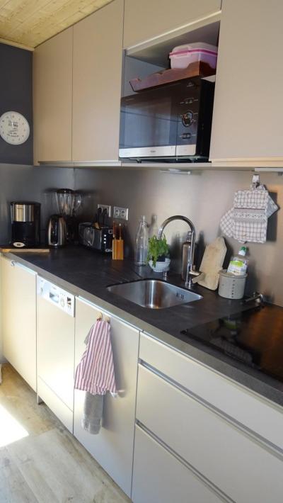 Alquiler al esquí Apartamento 2 piezas cabina para 4 personas (118) - Résidence Le Mont Caly - Les Gets - Kitchenette