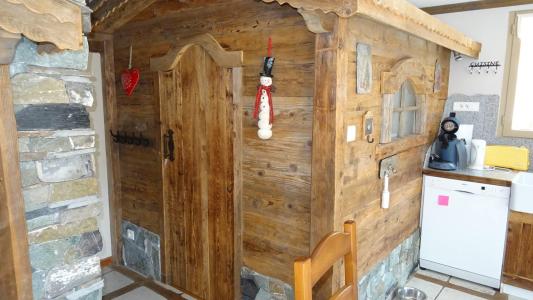 Ski verhuur Appartement 3 kamers 9 personen - Résidence le Montana - Les Gets - Woonkamer