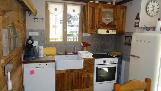 Location au ski Appartement 3 pièces 9 personnes - Résidence le Montana - Les Gets - Kitchenette