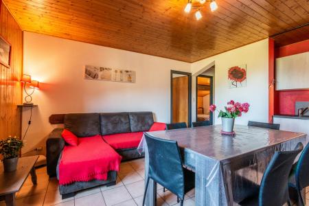 Ski verhuur Appartement 3 kamers 6 personen (15) - Résidence les Clos - Les Gets - Woonkamer