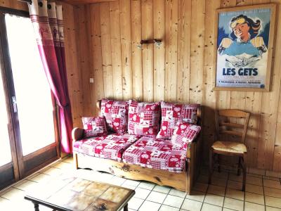 Location au ski Appartement 3 pièces 5 personnes - Résidence les Clos - Les Gets - Séjour