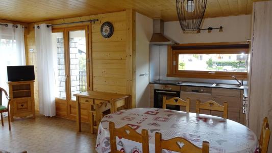 Ski verhuur Appartement 3 kamers 6 personen (138) - Résidence les Mélèzes - Les Gets - Keuken