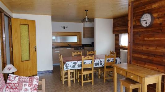 Ski verhuur Appartement 3 kamers 7 personen (133) - Résidence les Mélèzes - Les Gets - Woonkamer