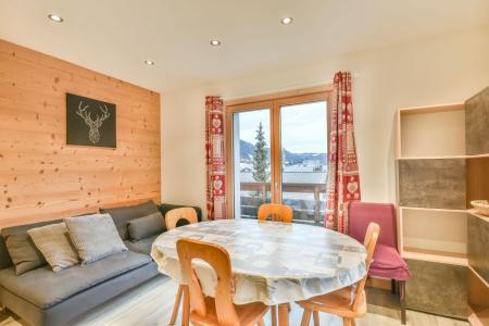 Rent in ski resort 4 room duplex apartment 6 people (2313) - Résidence Marcelly - Les Gets - Living room