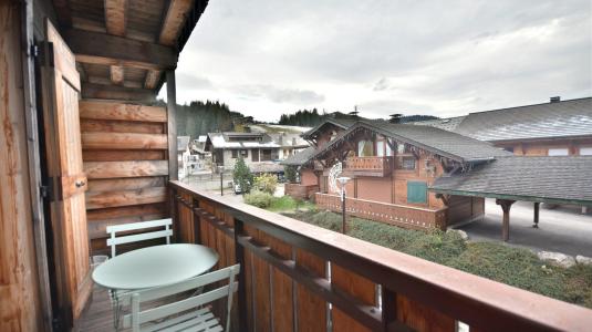 Skiverleih Studio Schlafnische 4 Personen (2026) - Résidence Marcelly - Les Gets - Balkon