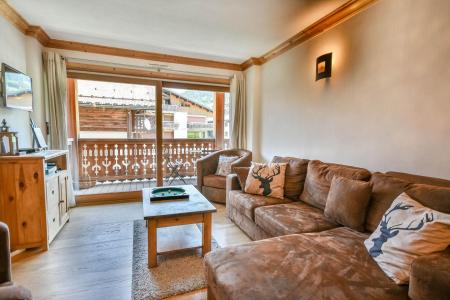 Rent in ski resort 4 room apartment 7 people - Résidence Mont Chéry - Les Gets - Living room