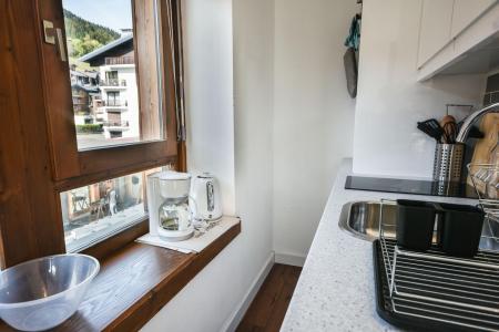 Alquiler al esquí Apartamento cabina para 3 personas - Résidence Nabor - Les Gets - Kitchenette