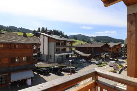 Ski verhuur Appartement 2 kamers 4 personen - Résidence Nabor - Les Gets - Terras