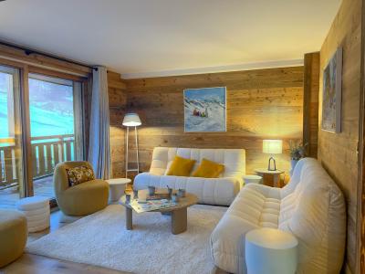 Rent in ski resort 4 room apartment 8 people (201) - Résidence Nagano - Les Gets - Living room