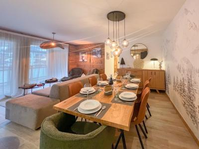 Rent in ski resort 4 room apartment 8 people - Résidence Nagano - Les Gets - Dining area