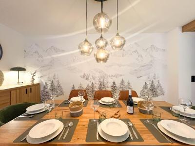 Rent in ski resort 4 room apartment 8 people - Résidence Nagano - Les Gets - Dining area