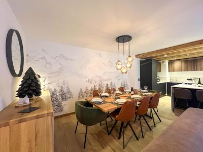 Rent in ski resort 4 room apartment 8 people - Résidence Nagano - Les Gets - Dining area