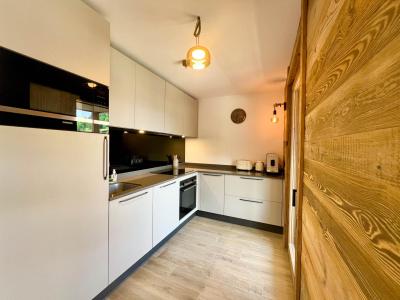 Skiverleih 4-Zimmer-Holzhütte für 9 Personen (N01) - Résidence Nagano - Les Gets - Küche