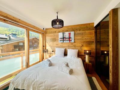 Location au ski Appartement 4 pièces cabine 9 personnes (N01) - Résidence Nagano - Les Gets - Chambre