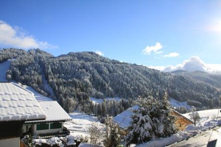 Vacanze in montagna Appartamento 3 stanze con cabina per 6 persone - Résidence Panorama - Les Gets - Esteriore inverno