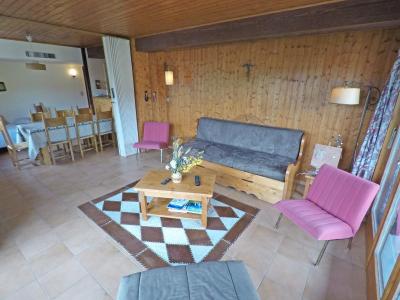 Rent in ski resort 3 room apartment 8 people (94) - Résidence Panoramic - Les Gets - Living room