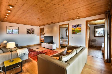 Rent in ski resort 4 room apartment 6 people - Résidence Passa Franc - Les Gets - Living room