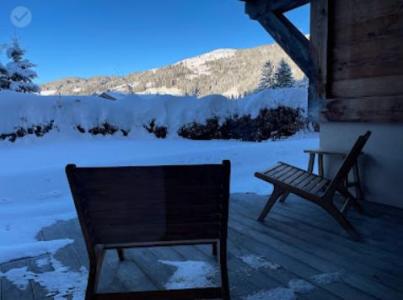 Location au ski Appartement 4 pièces 7 personnes - Résidence Passa Franc - Les Gets - Terrasse