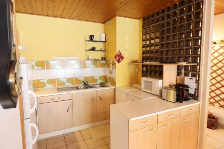 Rent in ski resort Studio sleeping corner 4 people (14) - Résidence Pied de l'Adroit - Les Gets - Kitchenette