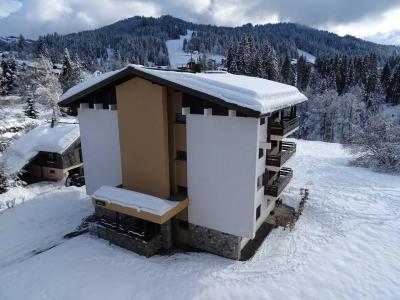 Location au ski Appartement 5 pièces 8 personnes (23) - Résidence Plein Sud - Les Gets - Extérieur hiver