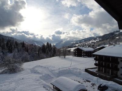 Ski verhuur Appartement 5 kamers 8 personen (23) - Résidence Plein Sud - Les Gets - Balkon