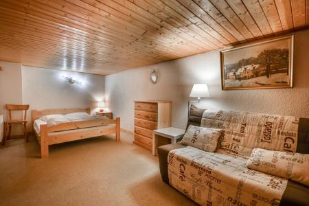 Rent in ski resort 2 room duplex apartment sleeping corner 4-6 people (2146) - Résidence Praz du Soleil - Les Gets - Bedroom