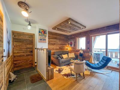 Rent in ski resort 3 room apartment 4 people - Résidence Première Loge - Les Gets - Living room