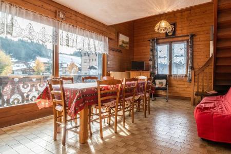 Skiverleih 3-Zimmer-Appartment für 6 Personen - Résidence Pressenage - Les Gets - Wohnzimmer