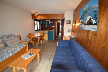 Ski verhuur Appartement 2 kamers 4 personen - Résidence Ranfolly - Les Gets - Woonkamer