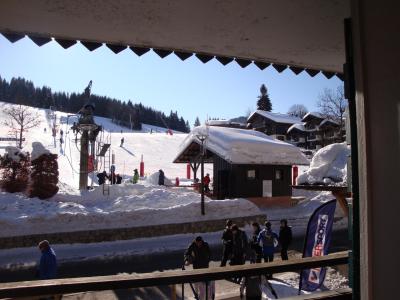 Ski verhuur Appartement 2 kamers 5 personen - Résidence Ranfolly - Les Gets - Balkon