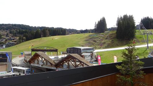 Ski verhuur Appartement 3 kamers 8 personen - Résidence Ranfolly - Les Gets - Terras