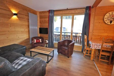 Location au ski Appartement 3 pièces cabine 6 personnes - Résidence Ranfolly - Les Gets - Séjour