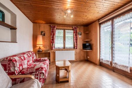 Ski verhuur Appartement 2 kamers 5 personen - Résidence Roitelet - Les Gets - Woonkamer