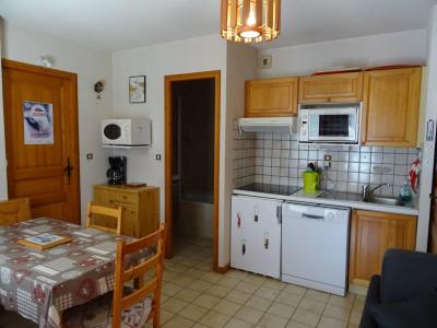 Rent in ski resort 2 room apartment 4 people (63) - Résidence Soleil de Minuit - Les Gets - Living room