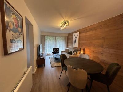 Ski verhuur Appartement 2 kamers 4 personen - Résidence Songy - Les Gets - Woonkamer