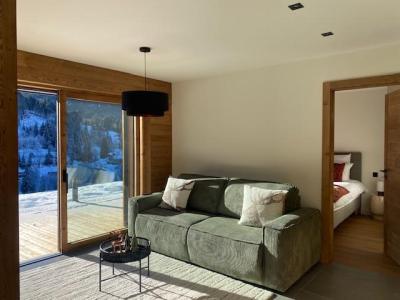 Skiverleih 2-Zimmer-Appartment für 4 Personen (01) - Shardana - Les Gets - Wohnzimmer